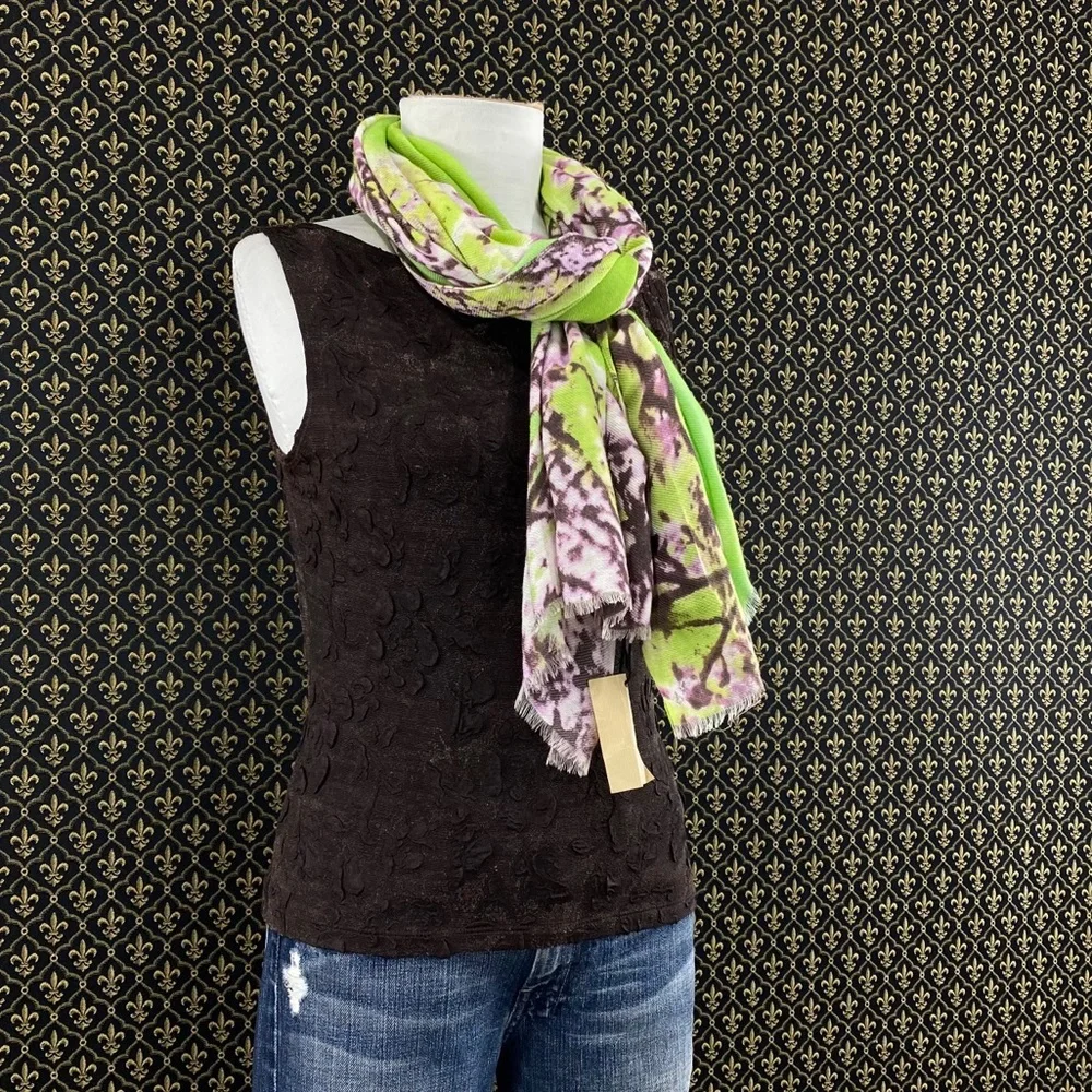 Anthro “Lime Hanami Scarf” by Rose & Rose
